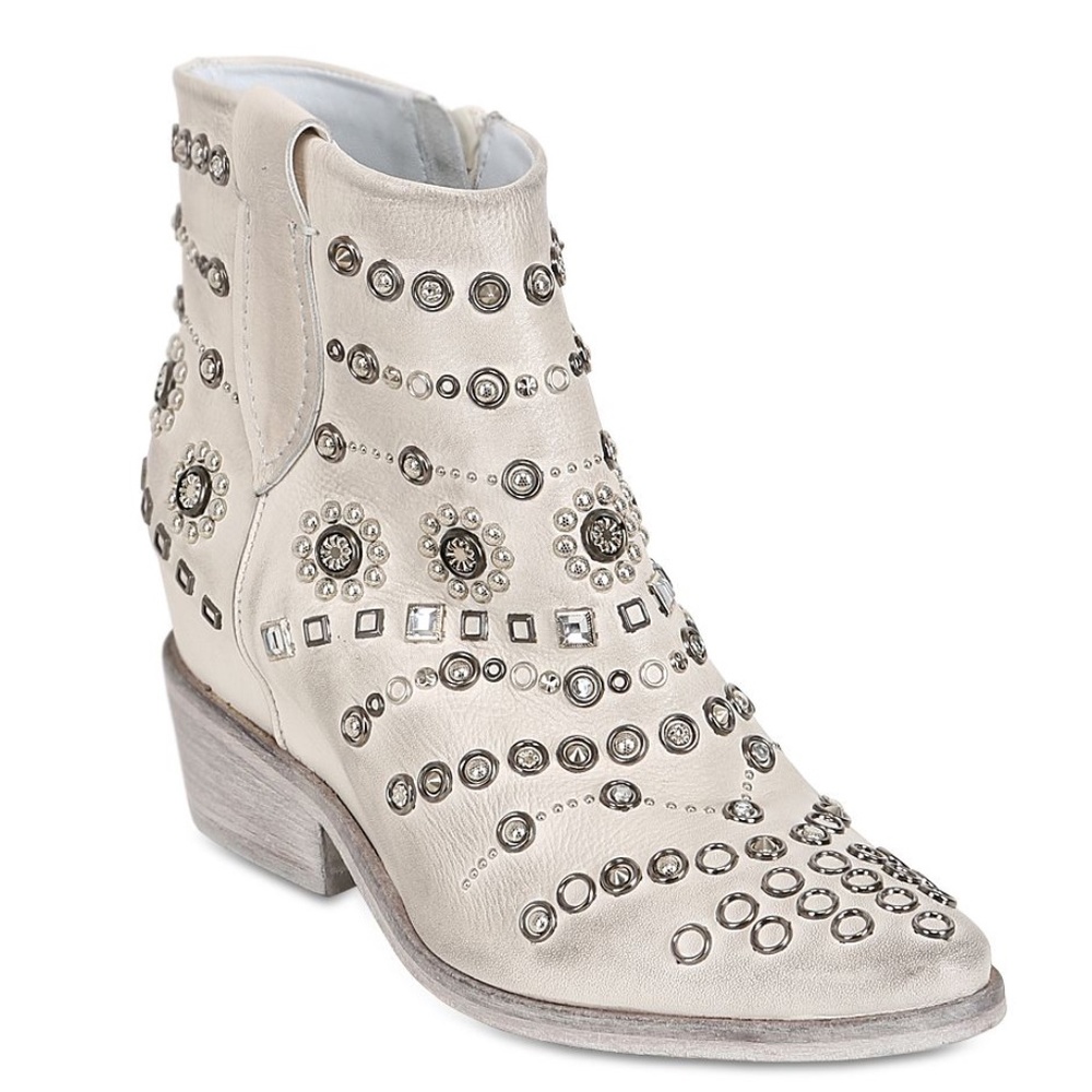 Strategia 80mm Embellished Leather Boots